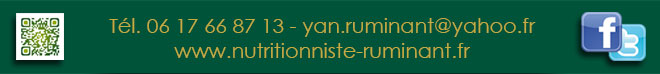 Nous contacter par mail yan.ruminant@yahoo.fr ou par telephone 06 17 66 87 13